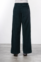 New York Wide Damen-Chinohose aus 500-Rippen-Cord, Wide Leg
