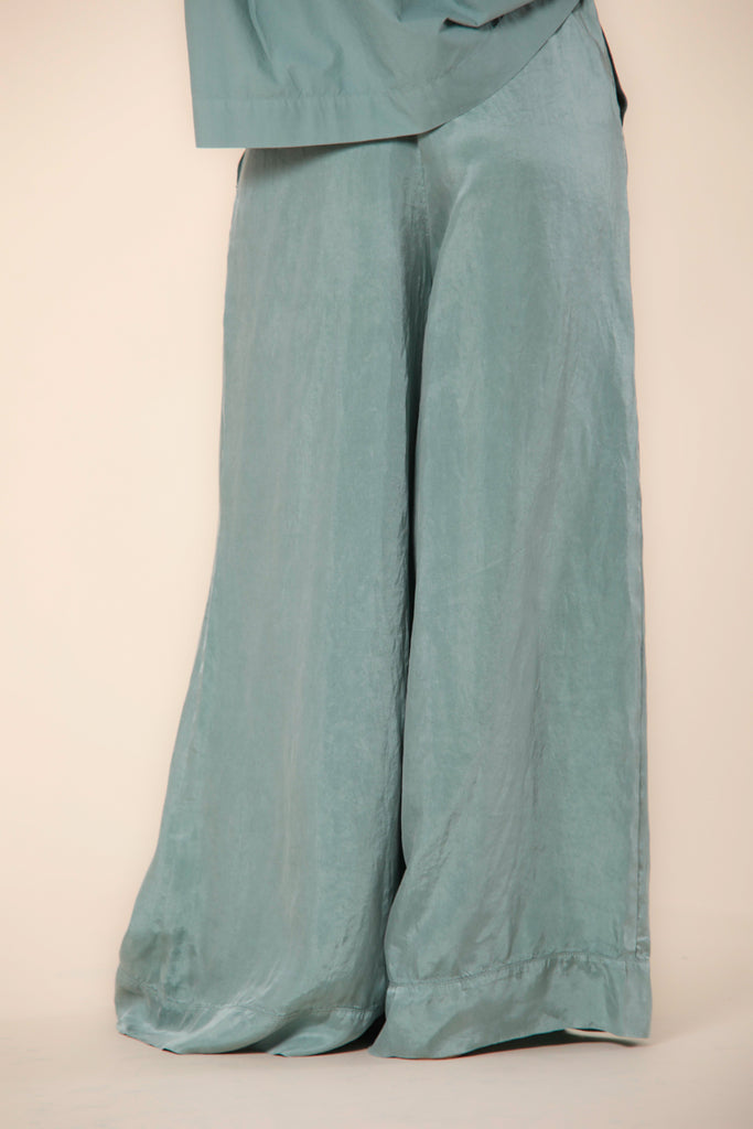  Bild 5 von Damen-Chino-Hose aus Modal im Portofino-Modell in der Farbe Mintgrün von Mason's.