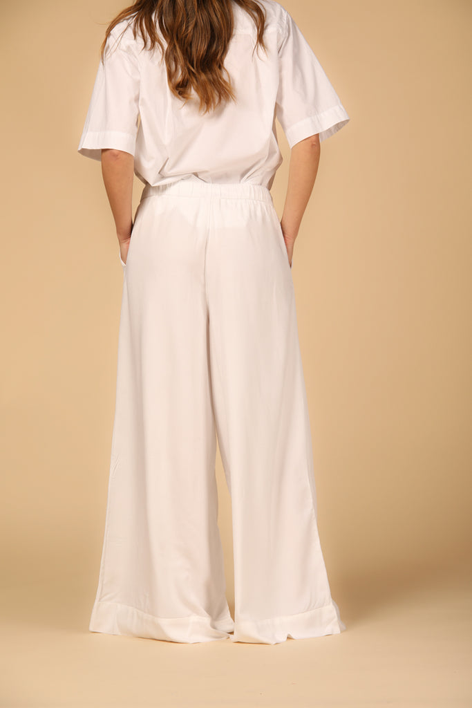 Bild 5 von Damen-Chinohose, Modell Portofino in Weiß, relaxed Passform von Mason's