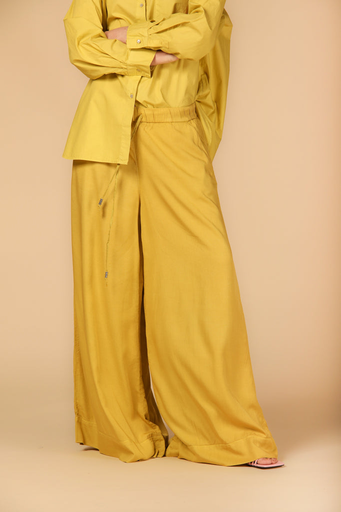 Bild 2 von Damen-Chinohose, Modell Portofino in Gelb,relaxed Passform von Mason's