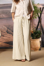 Portofino Damen Chinohose aus Modal wide leg