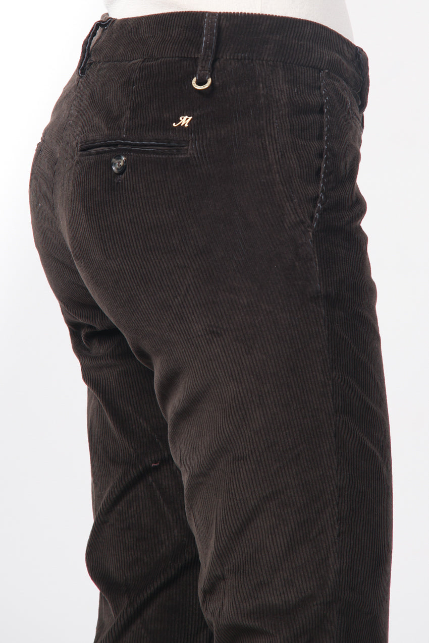 New York Slim Damen-Chinohose aus Breitcord, Slim Fit ①