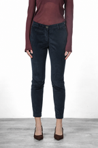 New York Slim Damen-Chinohose aus Breitcord, Slim Fit ①