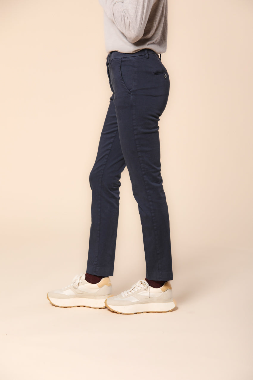 New York Slim Damen Chino-Hose aus satin slim Fit ①.