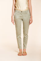 New York Slim Damen Chino Hose aus Stretch-Satin slim fit ①