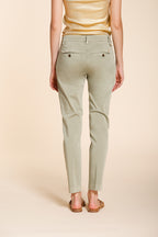 New York Slim Damen Chino Hose aus Stretch-Satin slim fit ①