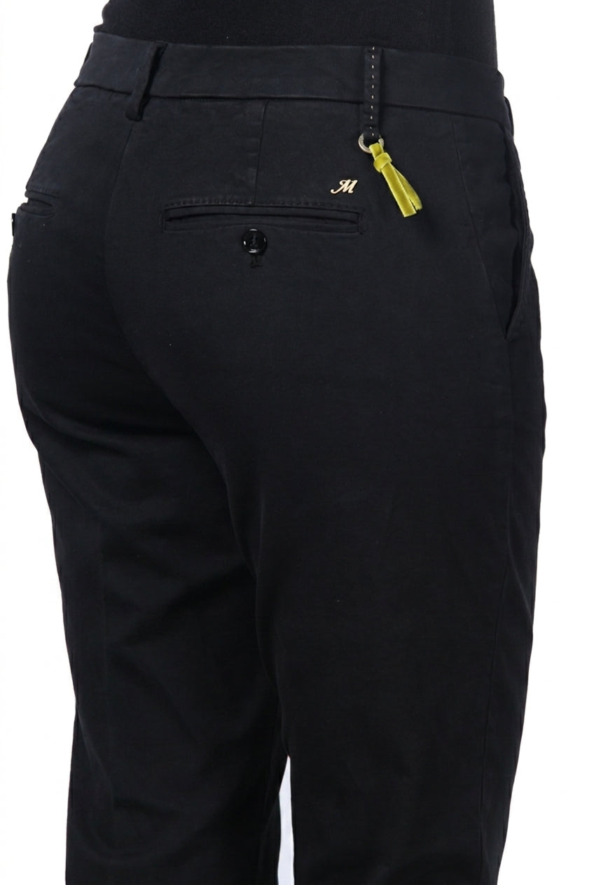 New York Slim pantalone chino donna in raso slim fit ①