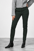 New York Slim pantalone chino donna in raso slim fit ①