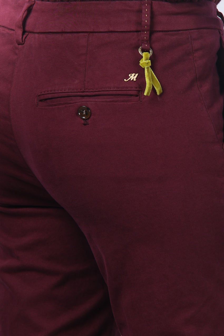 New York Slim pantalone chino donna in raso slim fit ①