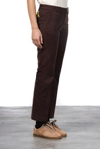 New York Trumpet pantalone chino donna in gabardina slim fit ①