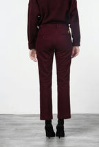New York Trumpet Chinohose für Damen aus Gabardine mit slim fit ①