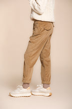 Foto 3 Malibu Jogger City pantaloni chino donna in velluto a coste relaxed fit