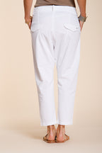 Malibu Jogger Hose Chino Damen aus Gabardine carrot fit