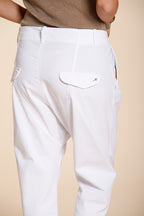 Malibu Jogger Hose Chino Damen aus Gabardine carrot fit