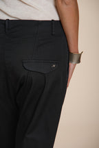 Malibu Jogger pantalone chino donna in gabardina carrot fit