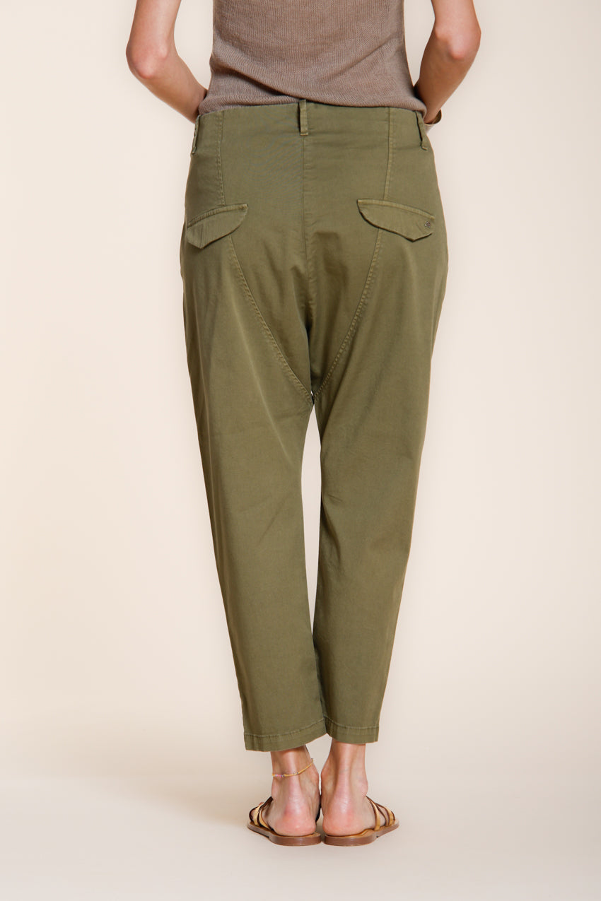 Malibu Jogger Hose Chino Damen aus Gabardine carrot fit