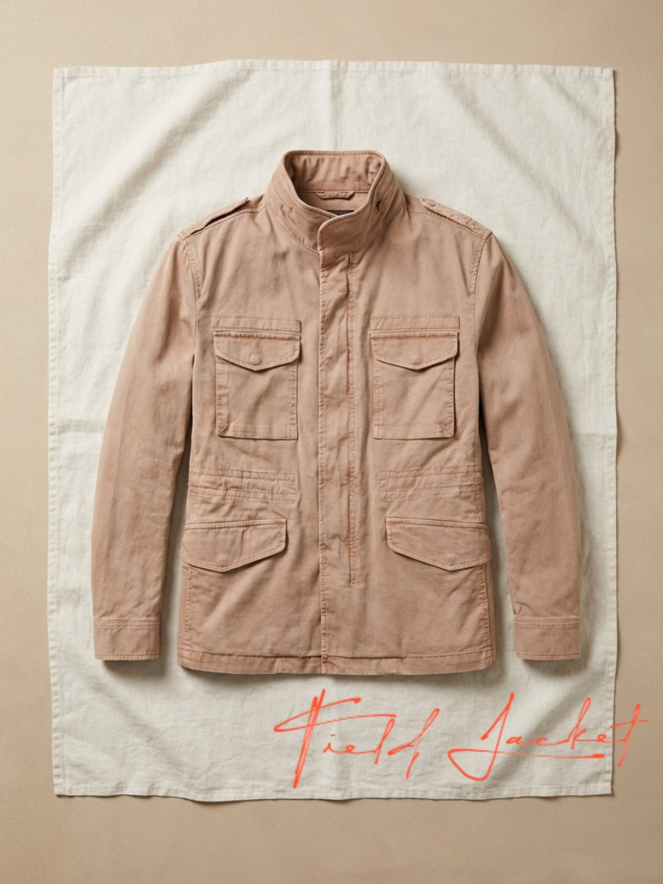 Jacket M74 delamere uomo in twill stretch