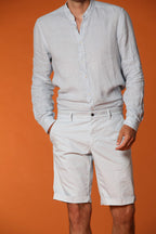 Torino University bermuda chino uomo in cotone Pima slim fit