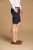 New York Cargo Bermuda Cargo Herren in Stretch-Gabardine Regular Fit