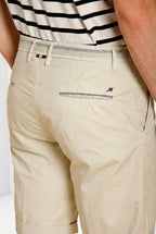 Torino City bermuda chino uomo in gabardina stretch regular fit