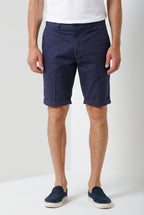 London Herren Chino Bermuda aus Stretch-Gabardine regular fit ①