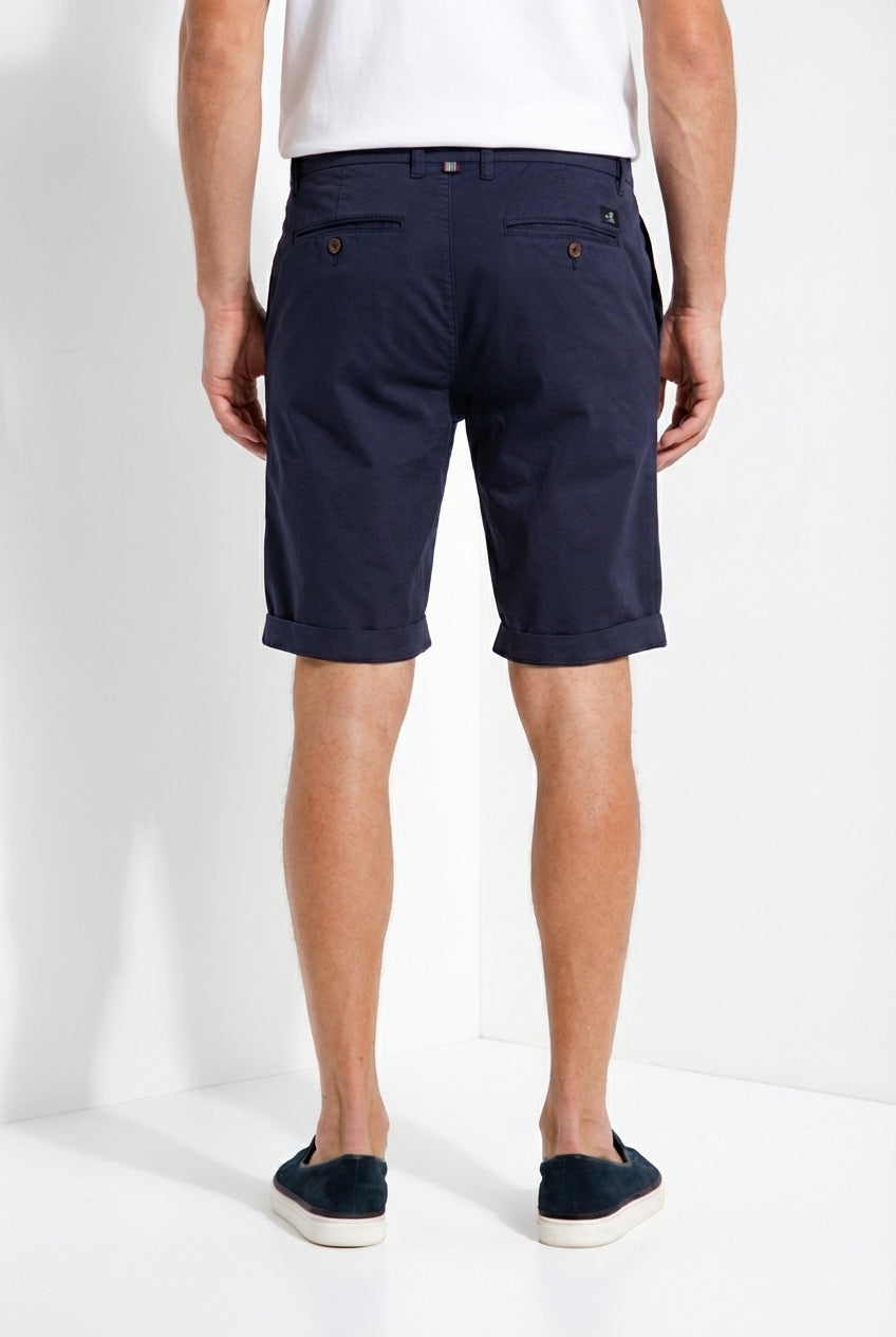 London Herren Chino Bermuda aus Stretch-Gabardine regular fit ①