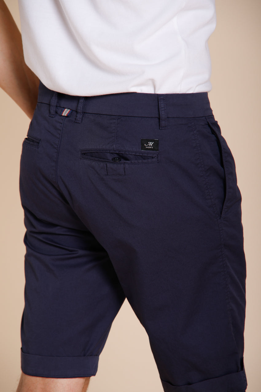 London bermuda chino uomo in gabardina stretch regular fit ①