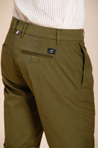 London bermuda chino uomo in gabardina stretch regular fit ①