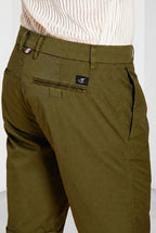 London bermuda chino uomo in gabardina stretch regular fit ①