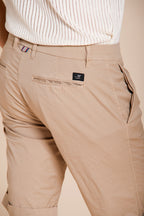 London bermuda chino uomo in gabardina stretch regular fit ①