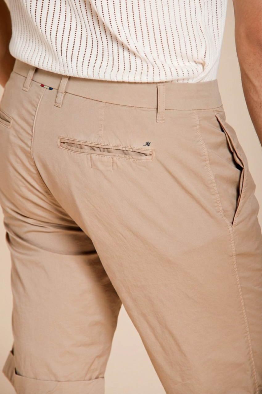 London bermuda chino uomo in gabardina stretch regular fit ①