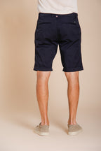 London bermuda chino uomo in gabardina stretch regular fit ①