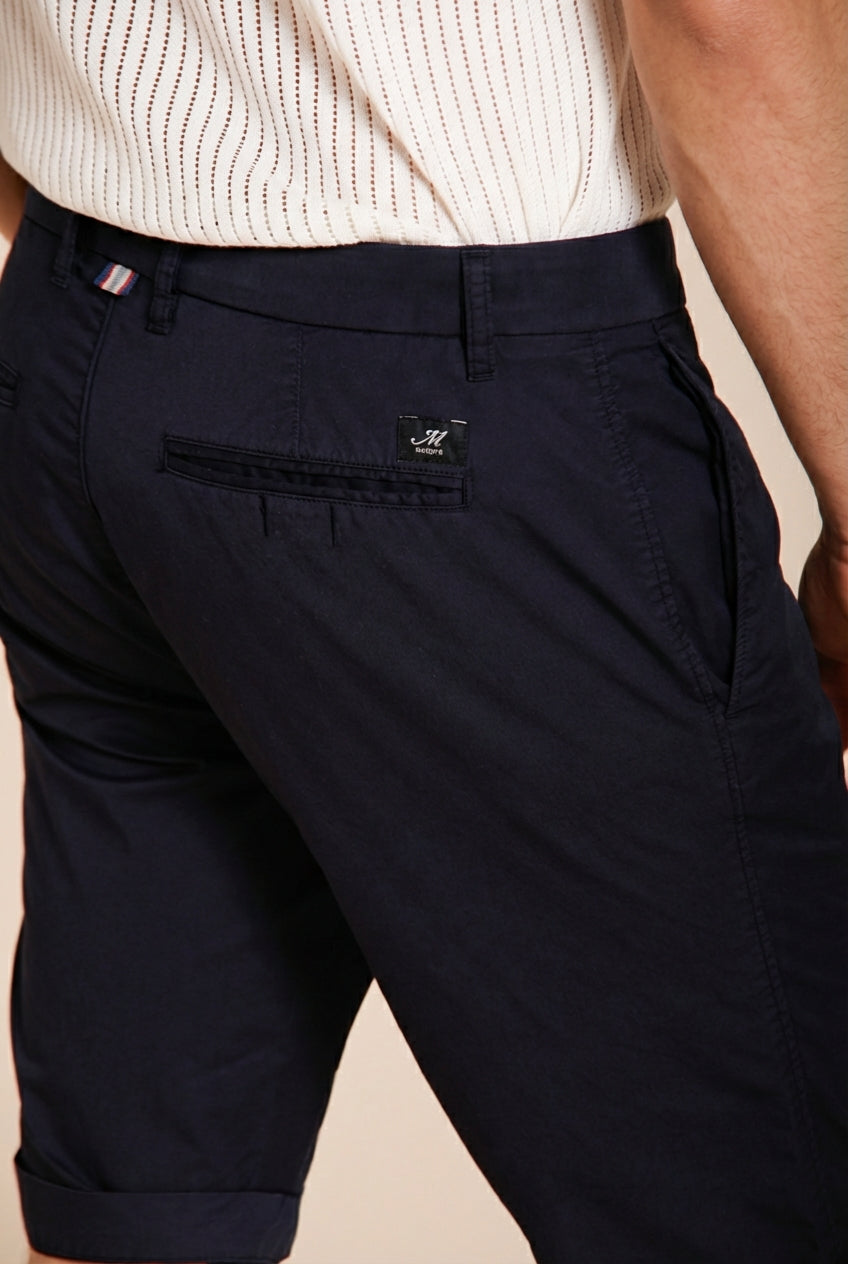 London Herren Chino Bermuda aus Stretch-Gabardine regular fit ①