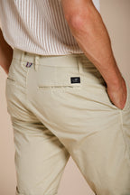 London bermuda chino uomo in gabardina stretch regular fit ①