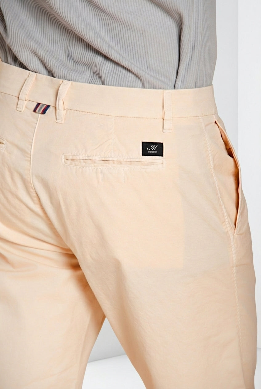 London bermuda chino uomo in gabardina stretch regular fit ①