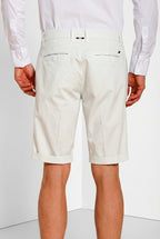 London Herren Chino Bermuda aus Stretch Gabardine regular fit ①