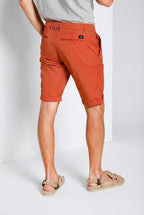 London bermuda chino uomo in gabardina stretch regular fit ①