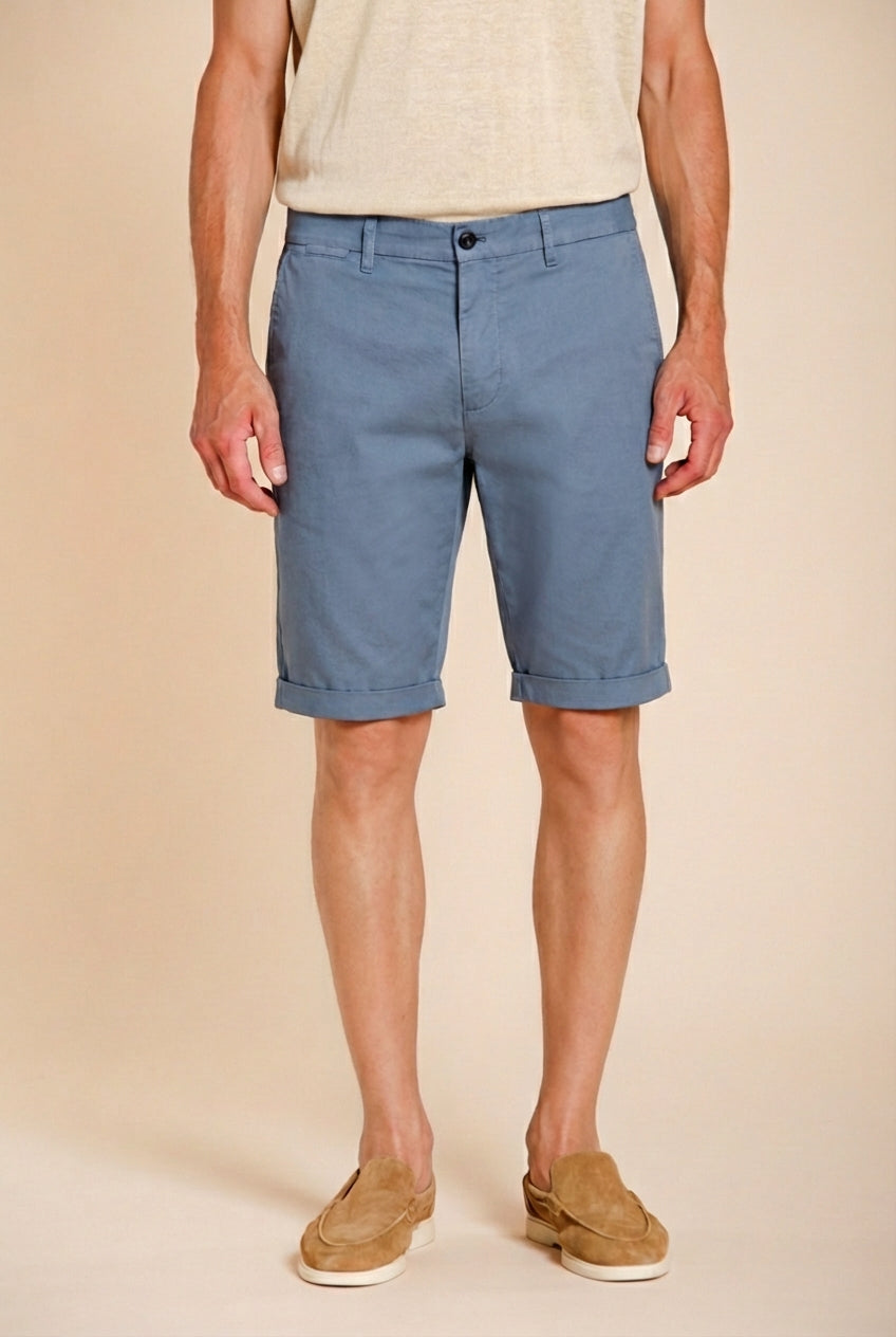 London Herren Chino Bermuda aus Stretch-Gabardine regular fit ①