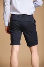 Milano Jogger Travel bermuda chino jogger uomo in raso tecnico travel stretch slim fit