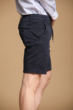 Milano Jogger Travel bermuda chino jogger uomo in raso tecnico travel stretch slim fit