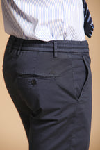 Milano Jogger Travel bermuda chino jogger uomo in raso tecnico travel stretch slim fit