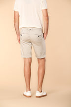 Milano Jogger Travel bermuda chino jogger uomo in raso tecnico travel stretch slim fit