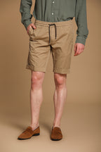 New York Sack bermuda chino jogger uomo in cotone pima regular fit