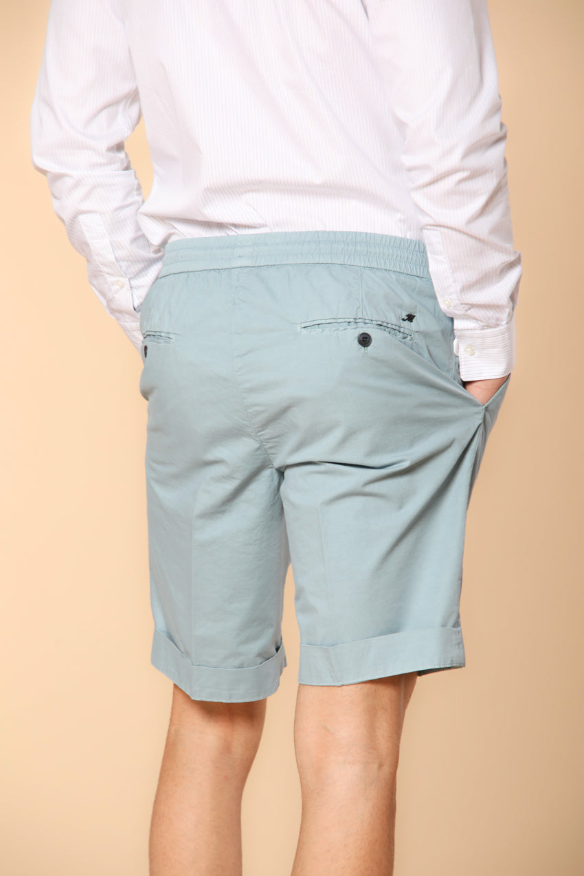 New York Sack bermuda chino jogger uomo in cotone pima regular fit