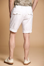 New York Golf 1 Pinces Bermuda Chino Jogger Herren aus Stretch-Jersey Slim Fit