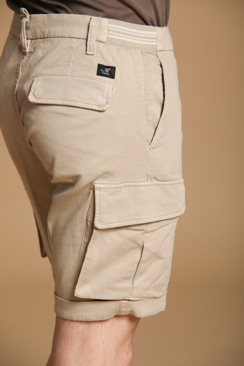 Chile Golf bermuda cargo jogger uomo in jersey stretch slim fit