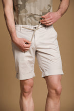 New York Side Elax bermuda chino jogger uomo in cotone pima regular fit