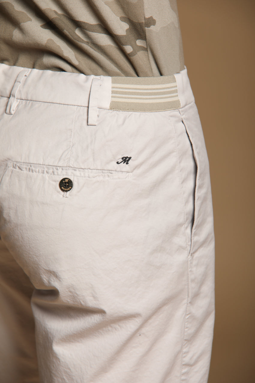 New York Side Elax bermuda chino jogger uomo in cotone pima regular fit