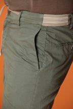 New York Side Elax bermuda chino jogger uomo in cotone pima regular fit
