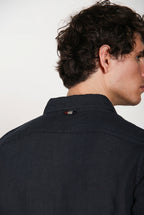 Torino Hemd Herren aus Leinenstoff ①